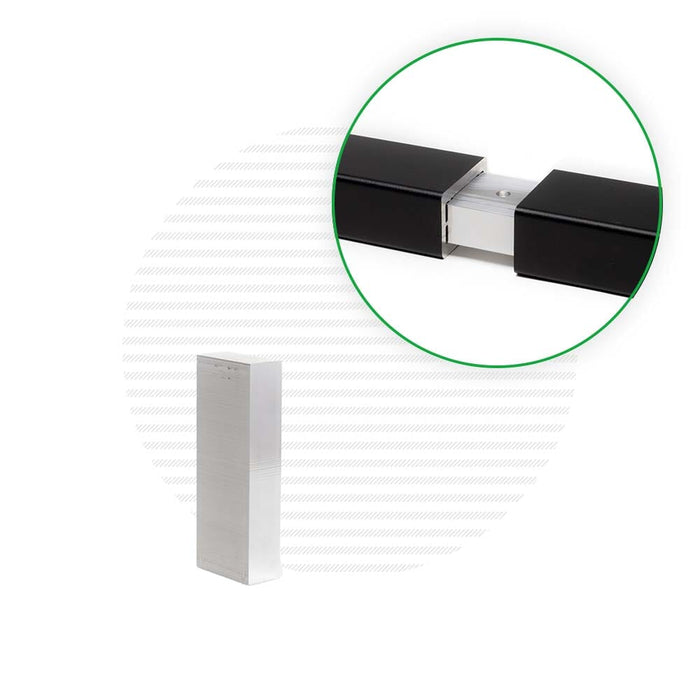 Fixed Straight Spline for Aluminum Handrail Handrail Northern Indiana Axle, LLC