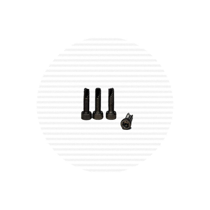 Handrail Mounting Screws (4-Pack) | Black Finish Hardware Cable Bullet