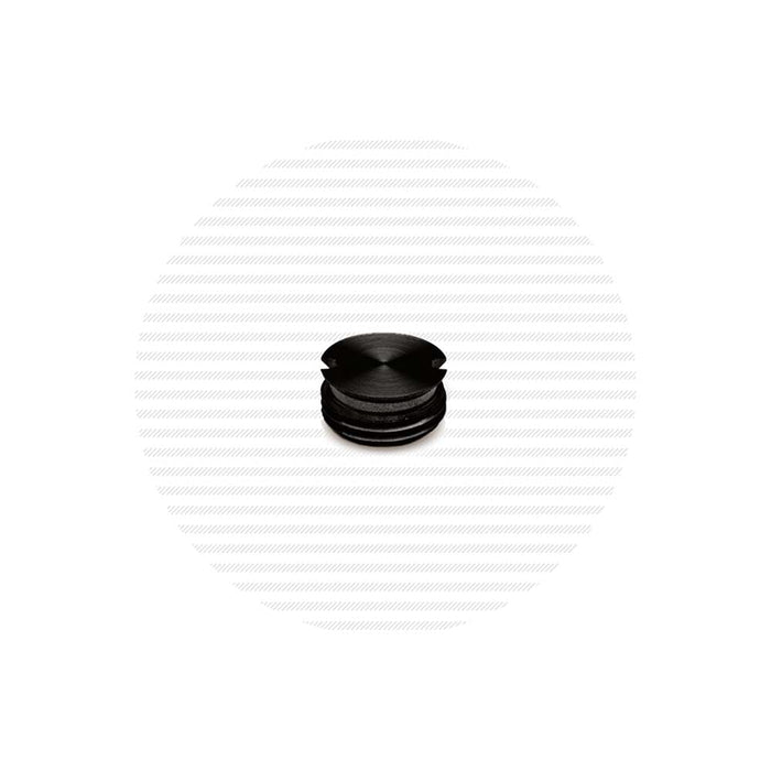 Post Hole Plug with Black Oxide Finish Cable Bullet