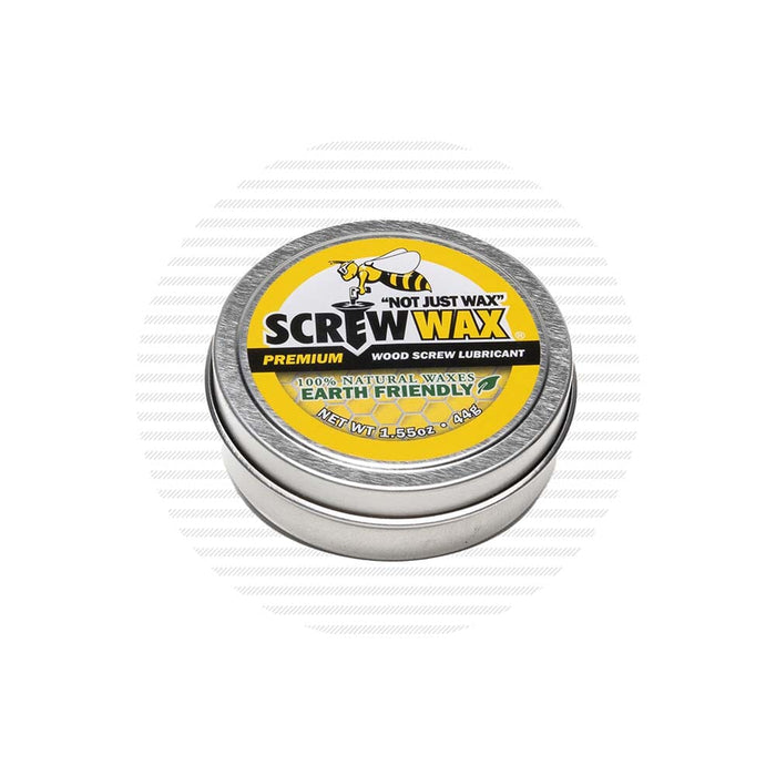 Screw Wax Tin - 1.35 oz Tools Horner Millwork