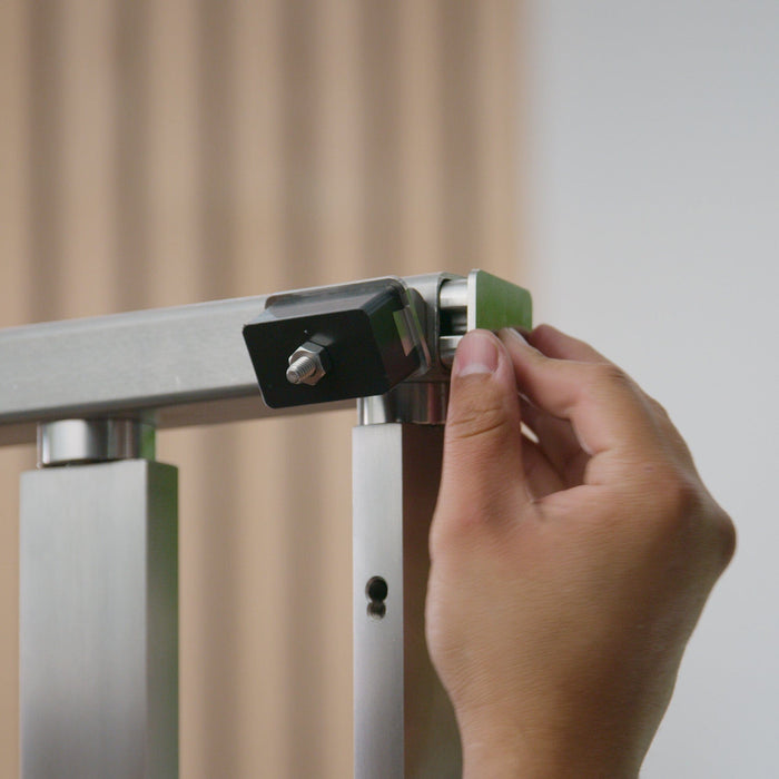 Venture Series Handrail Hinge for Stair Corners Handrail Cable Bullet