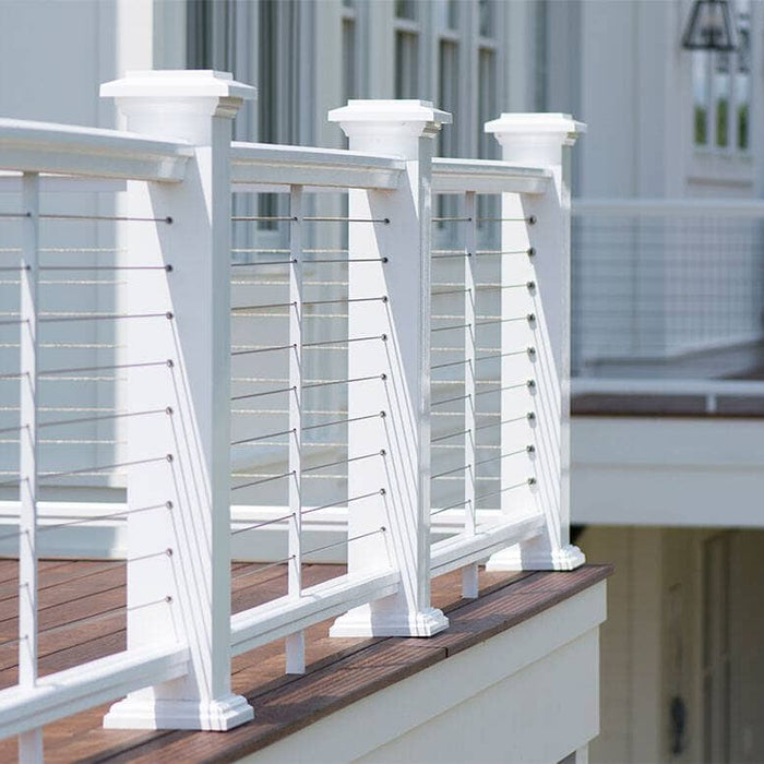 How to Install Cable Rail Tensioners in Vinyl or Composite Sleeved Posts