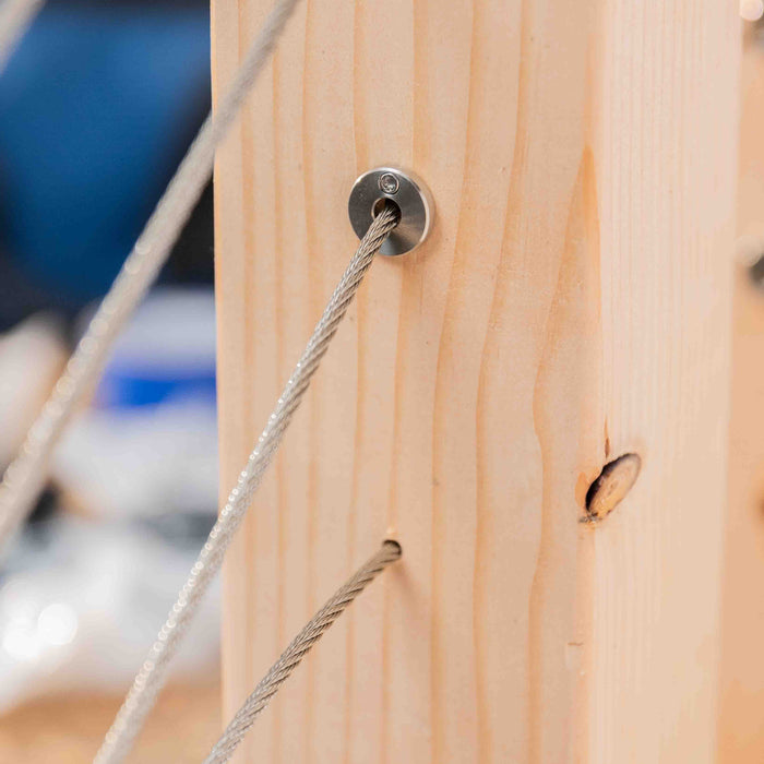 Cable Rail Post Hole Cover Hardware Cable Bullet 