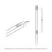 Cable Spacer Bar Hardware Cable Bullet 