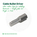 Installation Kit Add-On for Hardwood Posts Installation Kits Cable Bullet 