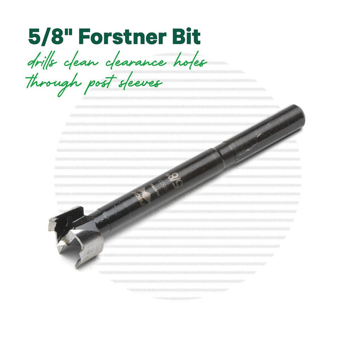 Installation Kit for Vinyl or Composite Posts Installation Kits Cable Bullet 