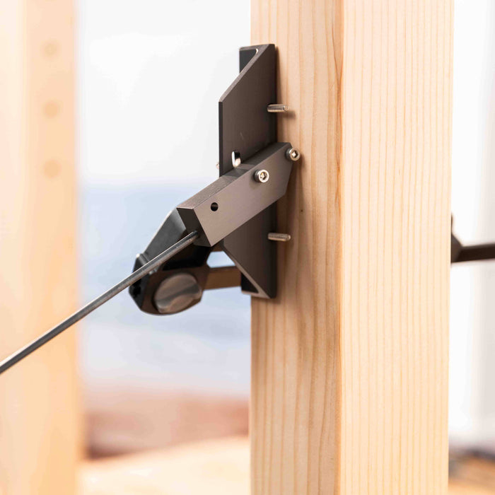 Pivot-Head Drill Guide for Stair Runs Drill Guides Cable Bullet 