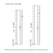 Signature Series Top Mount Cable Railing Line Post | Black Finish Posts Cable Bullet 