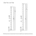 Signature Series Top Mount Cable Railing Line Post Posts Cable Bullet 